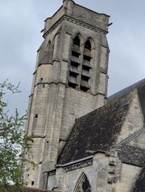 Figure 2 : le clocher et sa rambarde