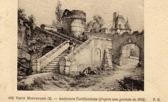 Anciennes fortifications 1862